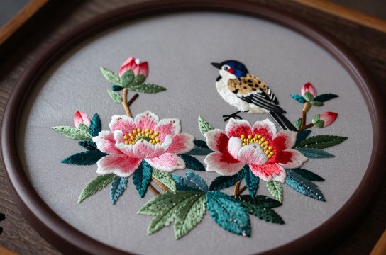 露香园顾绣-展庭百科汇