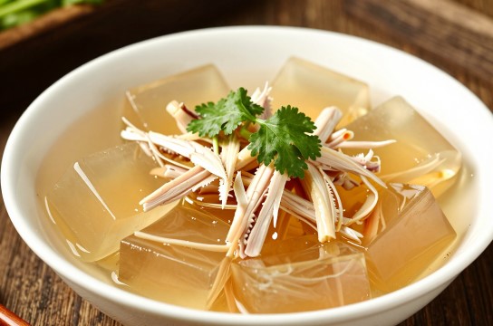 鸡丝巧冻