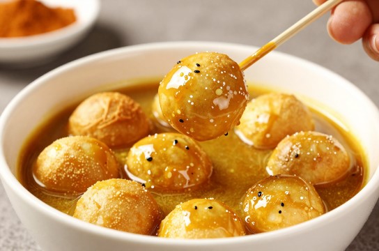 咖喱鱼蛋-展庭百科汇