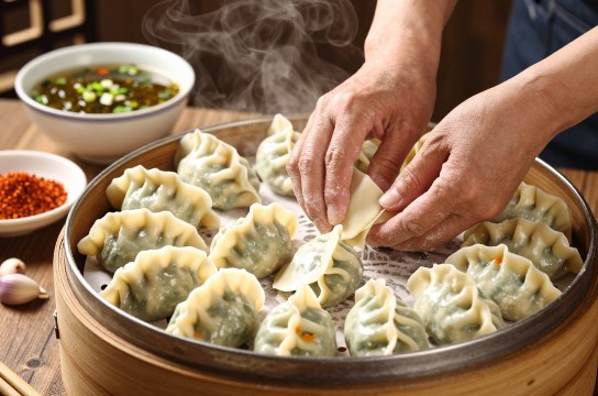 莜面蒸饺-展庭百科汇