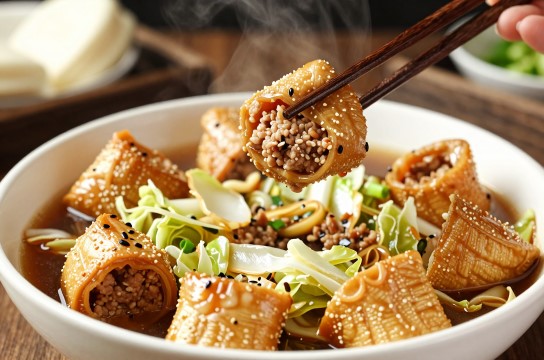 红烧油面筋是哪里的特产?_上海传统美食介绍-展庭百科汇