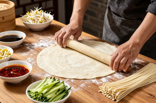 平遥擀面-展庭百科汇