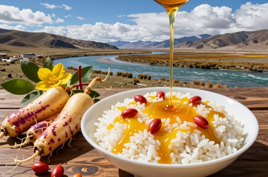人参果拌酥油大米饭是哪里的特产?_西藏美食特产介绍-展庭百科汇