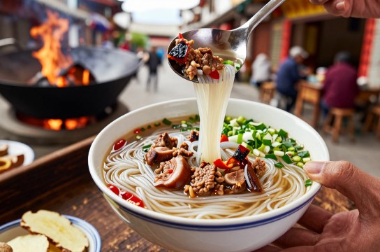 南涧粑肉饵丝