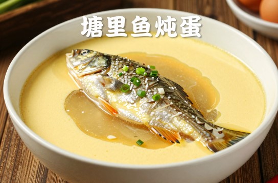 塘里鱼炖蛋