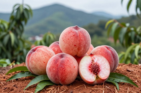 衡山红脆桃-展庭百科汇