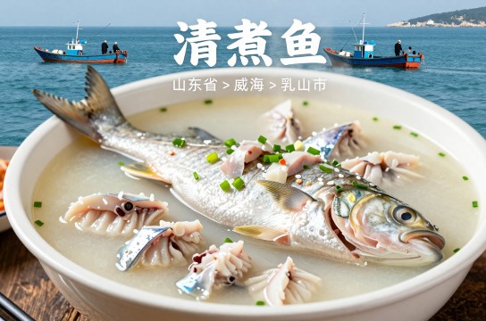 清煮鱼是哪里的特产?_山东海鲜美食介绍-展庭百科汇