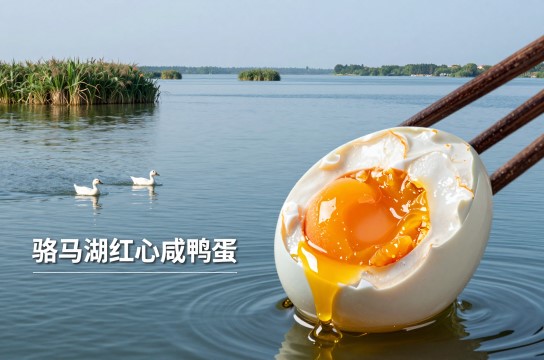 骆马湖红心咸鸭蛋