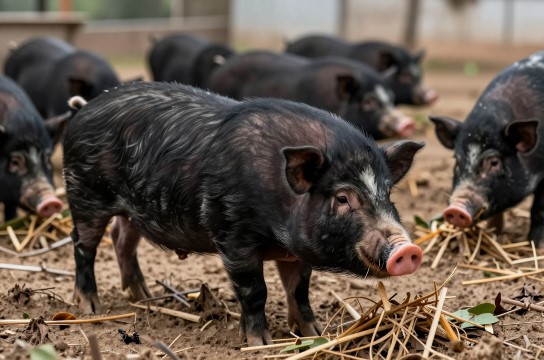 襄阳大耳黑猪是哪里的特产?_湖北肉类特产介绍-展庭百科汇