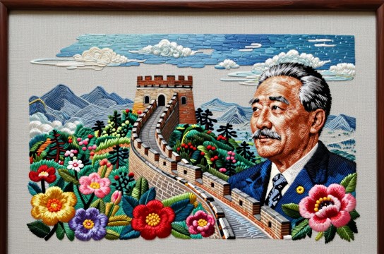上海绒绣-展庭百科汇