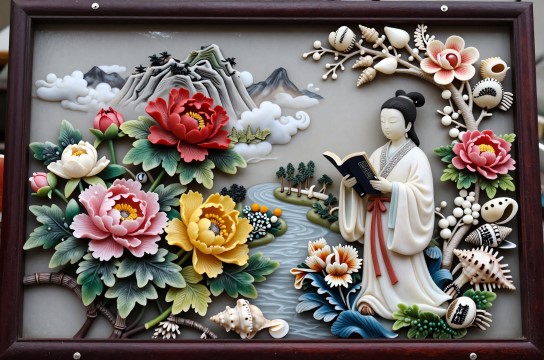 合浦贝雕-展庭百科汇