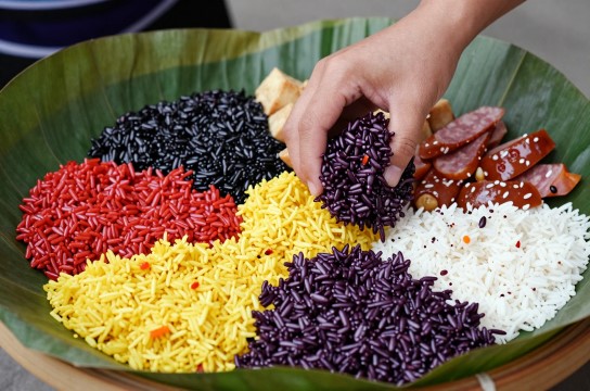 上林五色糯米饭