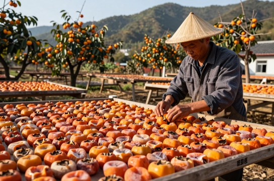 林州茶店柿饼-展庭百科汇