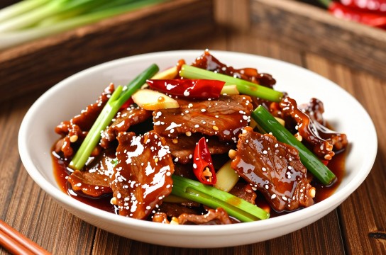酱爆牛肉-展庭百科汇