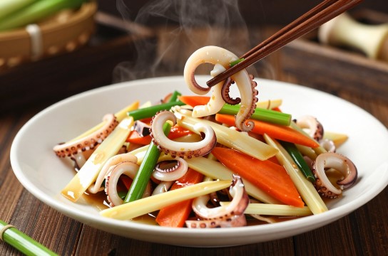 生炒花枝-展庭百科汇