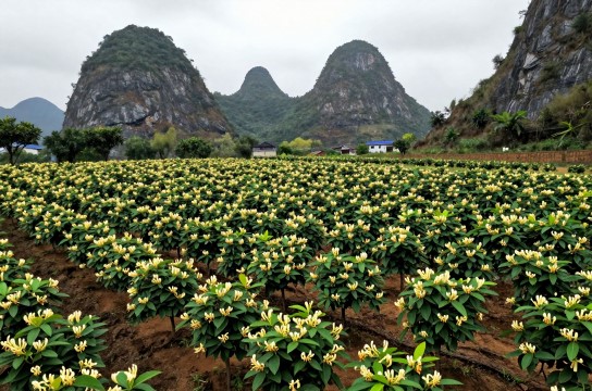 镇圩瑶族金银花是哪里的特产?_广西药用花卉介绍-展庭百科汇