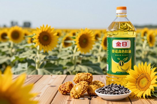 “金日”牌葵花高级色拉油-展庭百科汇