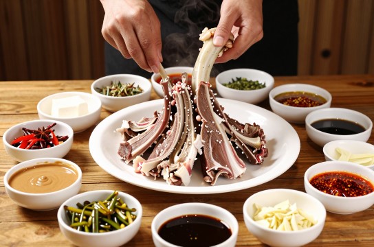 手抓牛羊肉