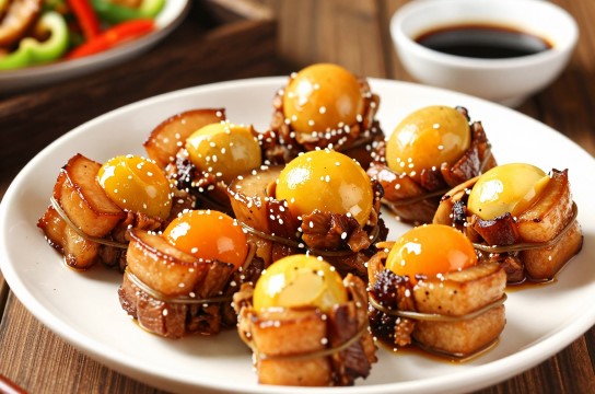 五花肉酿咸蛋黄是哪里的特产?_广东美食特产介绍-展庭百科汇