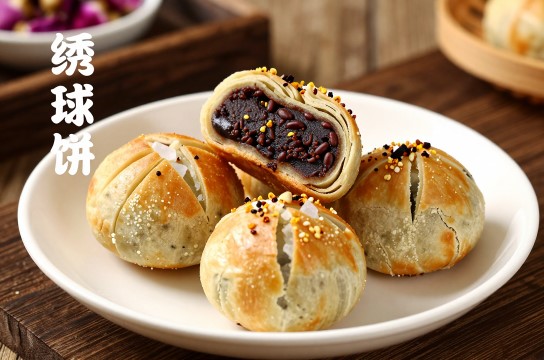 绣球饼