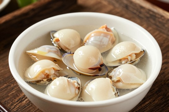 鸡汤氽海蚌-展庭百科汇