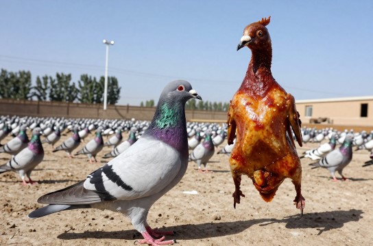 塔里木鸽是哪里的特产?_新疆禽畜肉蛋介绍-展庭百科汇