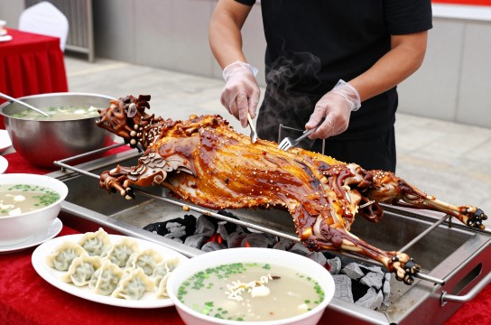 瓦店山羊美食