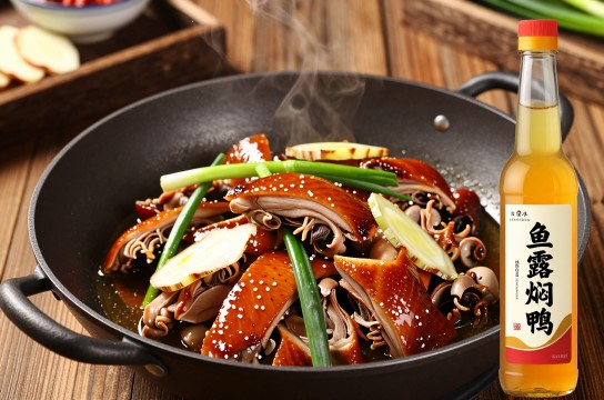 鱼露焖鸭
