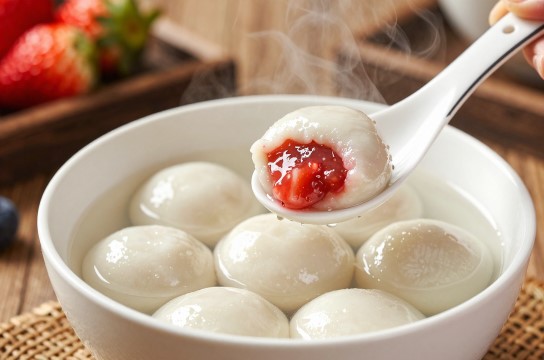 鲜果馅汤元-展庭百科汇