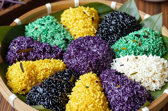 凌云五色糯米饭-展庭百科汇